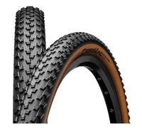 CONTINENTAL Cross King Protection TR | Cubierta De Mtb 29x2.20 55-622 Negro-Marrón - La cubierta Continental Cross King es un neumático para MTB Cross Country fabricado con el compuesto Black Chili,