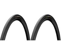 Continental Cubierta Carretera Ultra Sport III Negro-Medidas: 700 x 25C 28" Neumáticos para Bicicleta, Adultos Unisex, Talla Única (Paquete de 2)