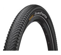 CONTINENTAL | Cubierta DOUBLE FIGHTER III 29x2.00 50-622 Reflectante - Gracias a la banda de rodadura baja del centro el neumático rueda suave y silenciosamente sobre el asfalto, mientras que las