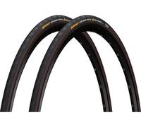 Continental Cubierta plegable en set de 2 Grand Prix 4-Season 28" negro 25-622 (700x25C)
