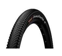 CONTINENTAL Double Fighter III Neumáticos para Bicicleta, Unisex Adulto, Negro, 47-305
