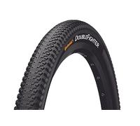 CONTINENTAL Doublefighter III Bicycle Tire, Unisex-Adult, Black, 28", 700 x 35C