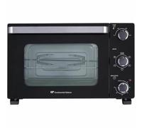 Continental Edison Mini horno eléctrico CEMF28B2 28L 1500W Negro Asador Circulación natural