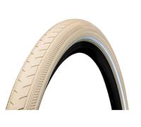 Continental Fahrrad Reifen Ride Classic // Alle Größen + Farben, Dimension:37-622 (28×1 5/8×1 3/8´´), Ausführung:crème Reflex, Drahtreifen