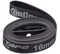 Continental Felgenband Easy Tape Hockdruck-Felgenband 15 Bar - Cinta Cubre-llanta para Bicicletas (Bicicleta de Carreras), Color Negro, Talla 16-622