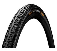 CONTINENTAL Negro Cubierta Ride Tour 700x42c rigida Reflectante, Unisex Adulto, 28" 42-622 sw