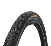 Continental Neumático para Bicicleta Terra Competition Tubeless para Grava, Color Negro, borra la línea Entre Carretera y Grava, clasificación E25, clasificado 700 x 45, Grip-Trail