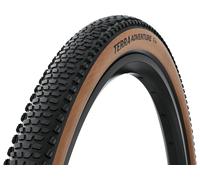 Cubierta Continental Terra Adventure - Trail - Grip - Tubeless Ready ( Negro / Flancos marrones / 700 x 55 (55-622) )