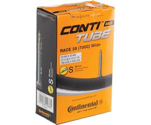 Continental R28 Training Presta Long Valve Inner Tube - Black, 700C x 25-32 C/60 mm