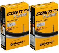 Continental Schlauch Race 28, SV 42 (18-25 - 622/630) (Paquete de 2)