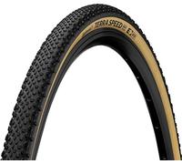 CONTINENTAL Terra Speed Protection Bicycle Tire, Unisex-Adult, Black/Cream, 27.5", 650 x 35B, 27.5 x 1.35