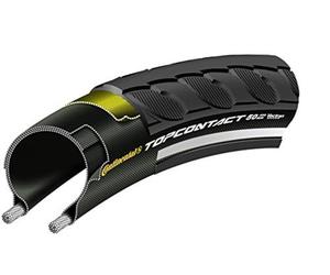 Continental Top Contact II Bicycle Tire, Unisex-Adult, Black, 28", 700 x 47C (45C), 28 x 1.75