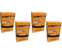Continental Tour 28 700 x 32-47c - Tubo Interior para Bicicleta - Válvula Presta de 42 mm (par), Color Negro