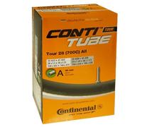 Continental Tour 28 All Bicycle Inner Tube - Black, 32/47-609/642, 182001, a40 by Continental