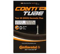 Continental Tour Hermetic - Cámara de Aire para Bicicleta, tamaño de la válvula 40 mm, Talla única
