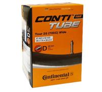 Continental - Tubo de Bicicleta Tour Tube Wide (28 Pulgadas) 40 mm Valve Tube - 1 Pieza