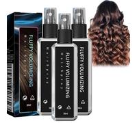 Continentau.Jy07 Spray para el cabello, spray espesante instantáneo con proteínas vegetales naturales, volumen instantáneo y no pegajoso para todo tipo de peinados (3pcs)