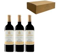 Contino Reserva - Ideal para Maridar con Carne y Comida Mediterránea - Pack 3 Botellas 75cl