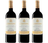 Contino Reserva, vino tinto con crianza que combina Tempranillo, Garnacha, Graciano y Mazuelo para ofrecer equilibrio, estructura y aromas intensos| 3 botellas