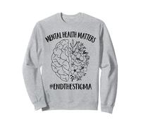 Continuar Salud Mental Materia Cerebro Ilneess Mente Cont:nue Sudadera
