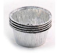 Contital Bandeja para magdalenas de aluminio, 100 unidades