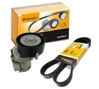 CONTITECH Juego de correas auxiliares servicios para VOLKSWAGEN: Golf, Polo, Lupo, Vento, Caddy & SEAT: Cordoba, Ibiza, Arosa, Inca (Ref: 6PK1070K2)