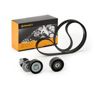Kit de correa trapezoidal acanalada incl. rodillo tensor 6PK1555K4 para VW
