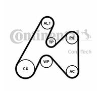 CONTITECH 6PK1660K3 Juego de correas trapeciales poli V