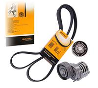 ContiTech Kit de correa trapezoidal acanalada 6PK1733K3 incluye rodillo tensor para VW SEAT