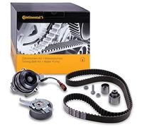 ContiTech Kit de distribución y bomba de agua CT1168WP1 145 dientes 25 mm para VW/SEAT/AUDI