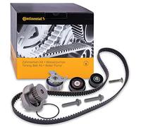 ContiTech Bomba de agua y kit correa de distribución CT975WP2 – 162 dientes, 20 mm, con junta