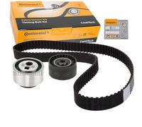 CONTITECH Kit de correa de distribución CT906K2 Número de dientes: 136 25mm Compatible con PEUGEOT 106 II Hatchback 1A, 1C, CITROËN SAXO S0, S1