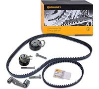 CONTITECH Kit de correa de distribución CT957K1 Número de dientes: 130 Rodillos incluidos: 4 20mm Compatible con VW Golf 4 Hatchback 1J1 Golf 5 Hatchback 1K1 Polo IV Hatchback 9N, 9A, SKODA, SEAT