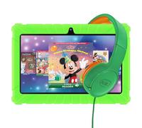Contixo Paquete de 7 tabletas para niños, tableta de aprendizaje y auriculares para niños, incluye más de 50 libros de cuentos de Disney (valor $200), HD de 7 pulgadas, edades de 3 a 7 años, control
