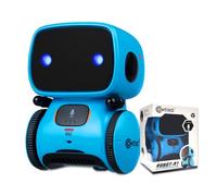 contixo - Robot educativo para niños R1 Learning | Grabación de reconocimiento de voz parlante y sensor táctil interactivo controlado por voz, robótica inteligente con canto, baile, regalo para niños