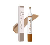 Contorno en crema de larga duración, barra contorno bronceadora con punta de esponja para esculpir fácilmente y realzar el brillo radiante. Fórmula de larga duración para