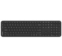 Contour Teclado de equilibrio | Teclado inalámbrico de tamaño completo con receptor USB | Diseño DE | Teclado numérico | Hogar y oficina | para Windows y Mac