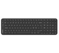 Contour Balance Keyboard | Teclado Compacto, Teclado numérico, Escritura cómoda para el hogar y la Oficina, Compatible con Windows y Mac - Black - Wireless - PN Layout
