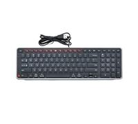 Contour Balance Keyboard | Teclado con Cable USB | Diseño de EE. UU. | Superfino | Ergonómico | Teclado numérico + Teclas mulPmedia | Hogar y Oficina | para Windows y Mac
