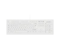 Contour design active key ak-c8100f teclado usb qwertz che blanco