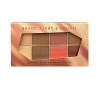 Technic Shade, Light & Bright Contour, Blush & Highlight Palette