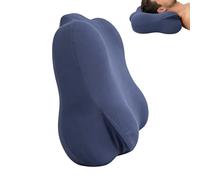 Contour Support - Spinal Relief Base, Padded Resting Wedge, Pressure Point Release, Breathable Fabric Cover, Relaxation Accessory, Small White Nest For Office Break Reading Camping Daily