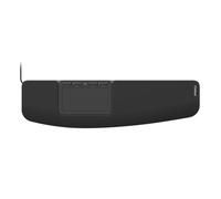 Contour Touch: Panel táctil ergonómico con Cable para Windows 10/11, multitáctil, Vidrio de Alta precisión, Clic en Cualquier Lugar, 4 Teclas programables, reposamuñecas Completo.