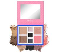 Contouring face and eyes palette / 02 Super power, PRO CAPSULE, BC, 7DAYS, 4 * 4 g, 3 * 1,3 g