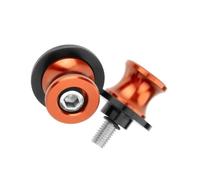 contra Caídas Tornillos Soporte para Carretes Motocicleta M10 Accesorios De Aluminio para GSXR 1000 750 600 para Gsxr K1 K2 K3 K4 K5 K6 K7 K8 K9 K11(M10 Orange)