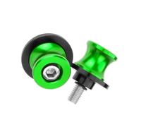 contra Caídas Tornillos Soporte para Carretes Motocicleta M10 Accesorios De Aluminio para GSXR 1000 750 600 para Gsxr K1 K2 K3 K4 K5 K6 K7 K8 K9 K11(M10 Green)