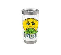Contra el FBI Vaso térmico de acero inoxidable de doble pared