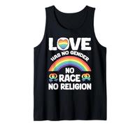 Contra El Racismo! Para La Política, Los Derechos Humanos Camiseta sin Mangas