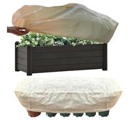contra heladas para plantas | Cubierta rectangular de protección contra congelación de plantas de 2 piezas | Suministros de jardinería para protección la lluvia, clima frí