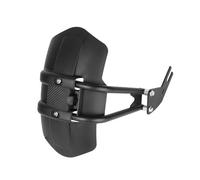contra Salpicaduras Guardabarros Trasero Universal para Motocicleta Cubierta De Rueda Piezas Repuesto para(Black C)